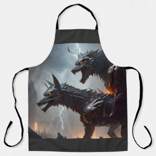 Tablier La foudre Cyborg Wolves