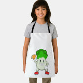 Tablier La laitue au football (Insitu)