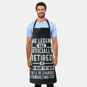 Tablier la légende a officiellement pris sa retraite (Porté)