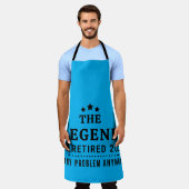 Tablier La légende a retraité 2024 Pas mon Prob-Retraite (Porté)