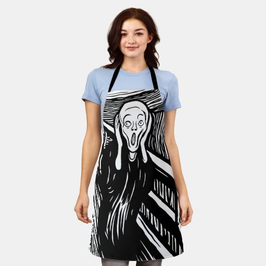 Tablier La lithographie du cri (Porté)