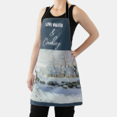 Tablier La Magpie de Claude Monet (Insitu)