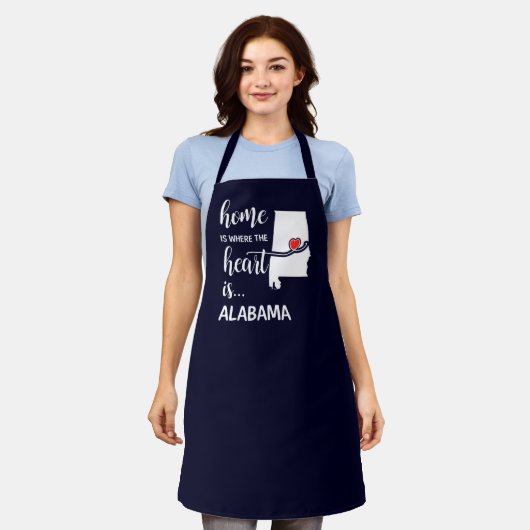 Tablier La maison de l'Alabama est le coeur (Porté)