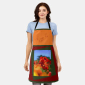 Tablier La maison du pavot - Art apron (Porté)