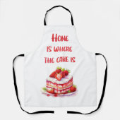 Tablier La Maison Est Où Est Le Gâteau (Recto)
