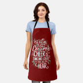 Tablier La Meilleure Façon De Diffuser Les Fêtes De Noël (Porté)