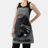 Tablier La mort prend un selfie (Insitu)