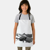 Tablier La Nage Des Baleines Illustration Art Whale Kids (Insitu)