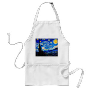 Tablier La Nuit étoilée de Vincent Van Gogh
