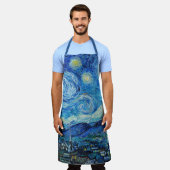 Tablier La nuit étoilée de Vincent Van Gogh (Porté)