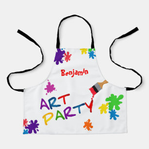 Tablier La Paint Apron pour enfants à la fête artistique