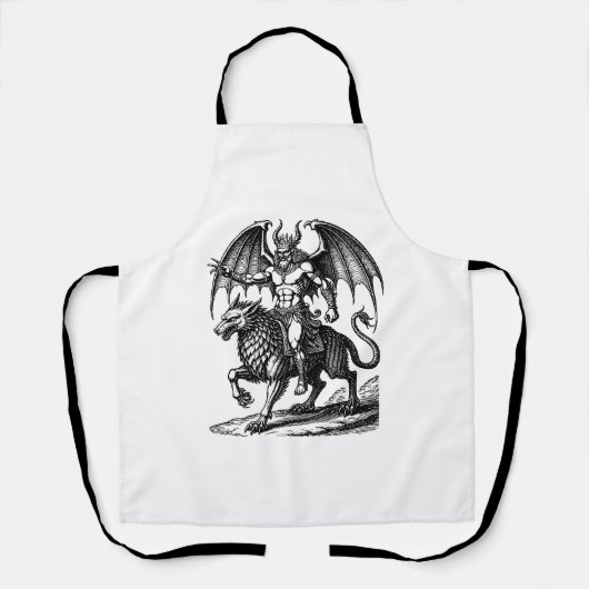 Tablier La paisible domination d'Astaroth (Recto)