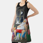 Tablier La pause café de Santa (Insitu)