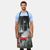 Tablier La pause café de Santa (Porté)