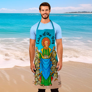 Tablier La pêche du jour de St Andrew