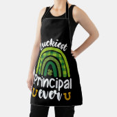 Tablier La plus chanceuse de chaque école St Patrick's Day (Insitu)