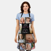 Tablier La plus grande maman du monde Photo Collage Apron (Porté)