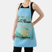 Tablier La Princesse Bling Light Turquoise Apron (Insitu)