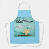 Tablier La Princesse Bling Light Turquoise Apron (Recto)