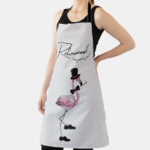 Tablier La retraite te va bien ! Flamant rose rose Dapper (Insitu)