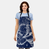 Tablier La Rubaiyat de la création d'Omar Khayyam (Porté)