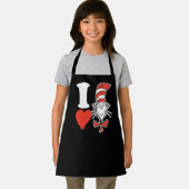 Tablier La Saint-Valentin du Dr Seuss | J'adore le Chat da (Insitu)