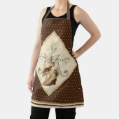 Tablier La Sainte Vierge Marie Le mont Carmel Floral (Insitu)