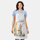 Tablier La saison des lapins pour être Jolly (Porté)