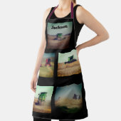 Tablier La saison des récoltes se combine (Insitu)