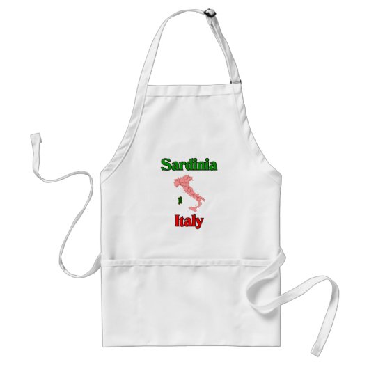 Tablier La Sardaigne Italie (Devant)