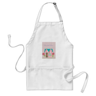 Tablier La Signature Whimsy (Rose et sarcelle)