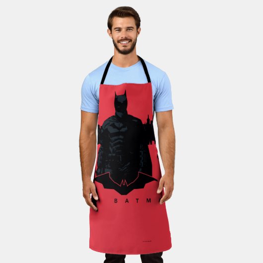 Tablier La silhouette de Batman Gotham (Porté)