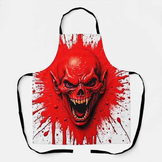 Tablier La soif de sang : le vengeful Vampire (Recto)