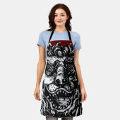 Tablier La taverne du lion de William Hogarth (Porté)