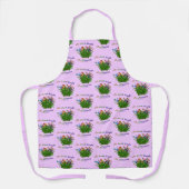 Tablier La Terre Rire Dans Les Fleurs Citation Inspiration (Recto)