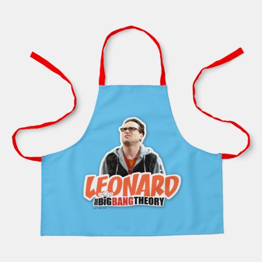 Tablier La théorie du Big Bang | Leonard (Recto)