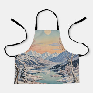 Tablier La tranquillité d'hiver