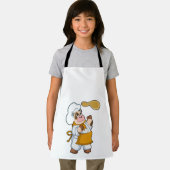 Tablier La vache fait cuire avec Dough (Insitu)