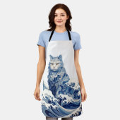 Tablier La Vague De Chat Au Large De Kanagawa (Porté)