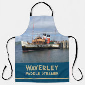 Tablier La vapeur Waverley Paddle, Rothesay, Écosse (Recto)