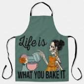 Tablier La Vie, C'Est Ce Que Vous La Cuisez (Recto)