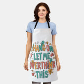 Tablier La vie en impression : votre dose quotidienne de s (Porté)