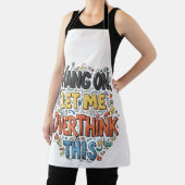 Tablier La vie en impression : votre dose quotidienne de s (Insitu)