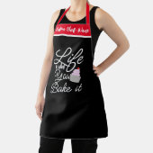 Tablier La vie est ce que vous faites tablier, Personnalis (Insitu)