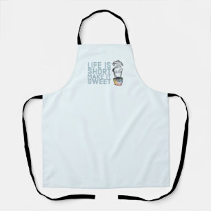Tablier La vie est courte, faites-la douceur Cupcake Apron