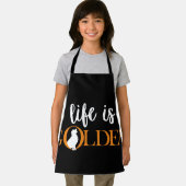 Tablier La vie est dorée (Insitu)