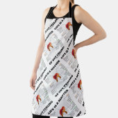 Tablier La Vie Est Une Question De Sentiment D'Humour Anat (Insitu)