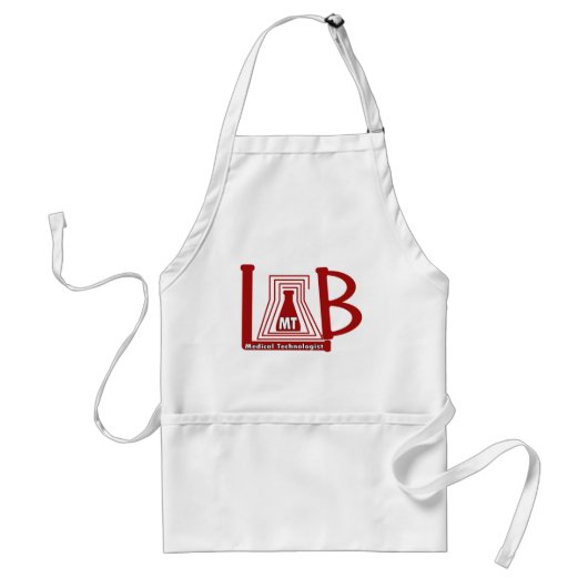 TABLIER LAB FLASK LOGO MT - TECHNOLOGUE MÉDICALE (Devant)
