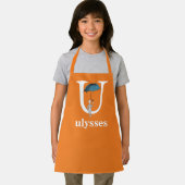 Tablier L'ABC de Dr Seuss : Lettre U - Blanc | Ajoutez vot (Insitu)