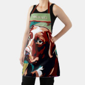 Tablier Laboratoire de chocolat rustique sur Camo (Insitu)